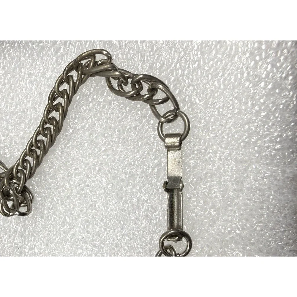Vintage Horses Equestrian Themed Round Medallion Silver Toned Necklace